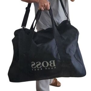 Huge HUGO BOSS Duffel Travel Weekender Bag